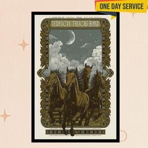 Tedeschi Trucks Band Ruoff Music Center Noblesville In Poster